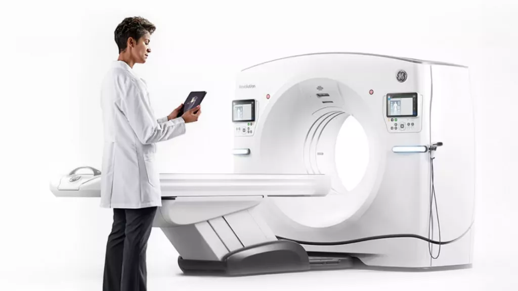 GE Healthcare Signa Premier 3T MRI scanner